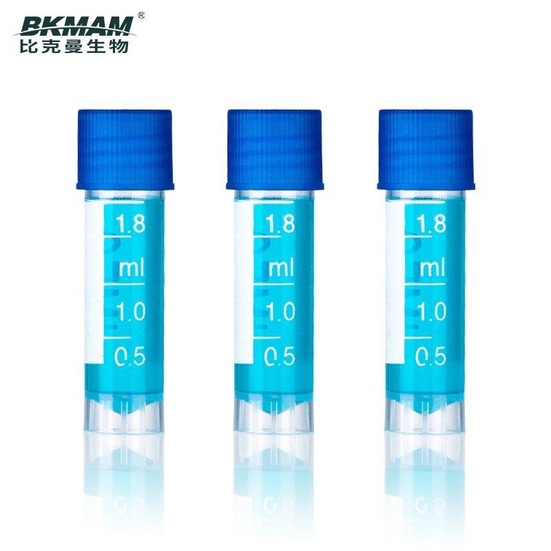 Quality Assurance Cryovials 2ml Graduated Cryogenic Storage Vials for Long-Term Sample Storage