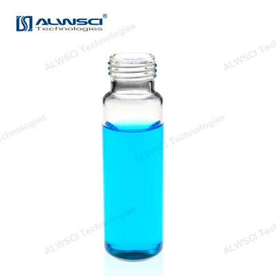 Alwsci 20ml ND18 Clear Screw Headspace Gc Glass Vial for Chromatography Analysis