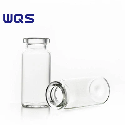 Clear Medicine Glass Packaging Vial for Pharmaceutical Storage